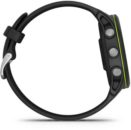 Viedais pulkstenis Garmin Forerunner® 255 Music GPS 46mm, melna