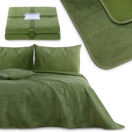 Покрывало AmeliaHome Palsha, зеленый, 240 см x 260 см