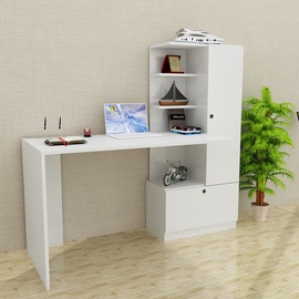 Рабочий стол со шкафом Kalune Design Merinos 756FRN3810, белый