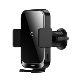 Зарядное устройство Baseus Halo Electric Wireless Charging Car Mount, USB Type-C, черный
