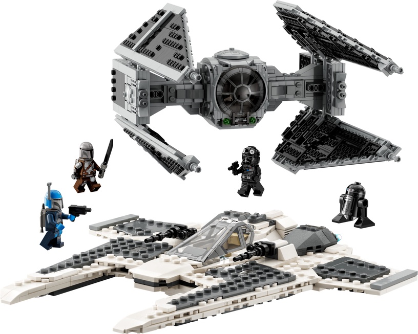 Konstruktor LEGO Star Wars Mandaloori kihvade võitleja vs. TIE Interceptor™ 75348