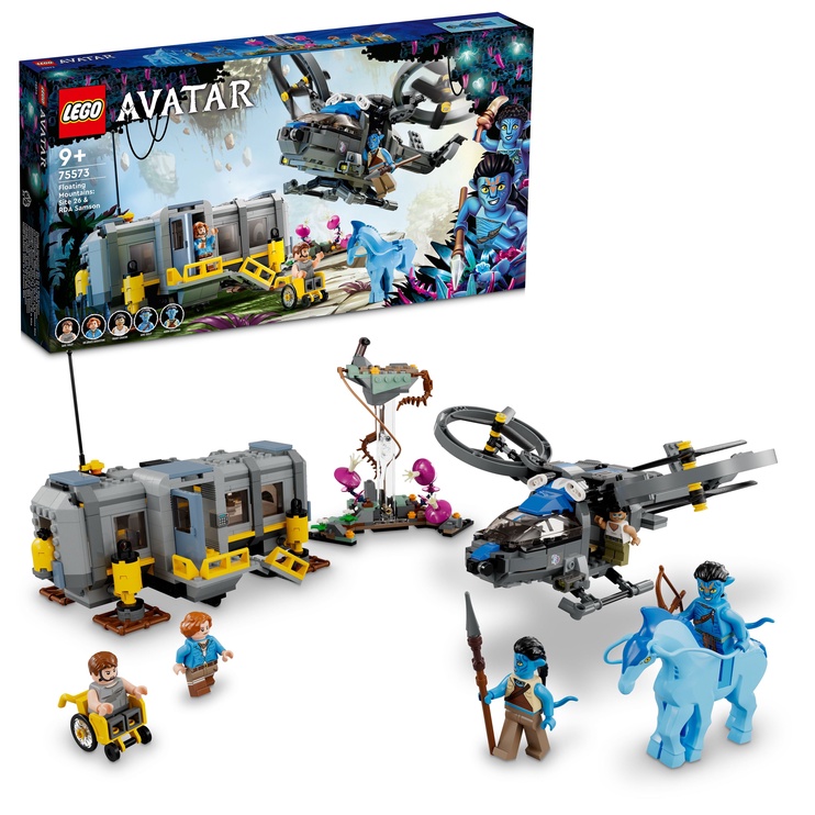 Конструктор LEGO® Avatar Мобильная станция ОПР и конвертоплан Самсон в горах Аллилуйя 75573