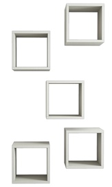Seinariiul Kalune Design Box 845HCT1613, kreemjasvalge, 30 cm x 24 cm x 30 cm