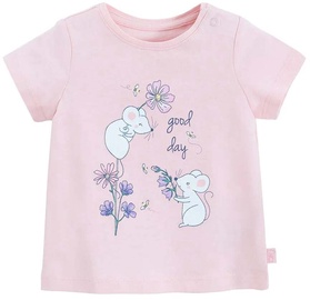 T-krekls pavasaris/vasara, meitenēm Cool Club CCG2801156, gaiši rozā, 68 cm