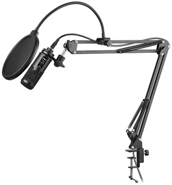 Микрофон Tracer Studio Pro USB, черный