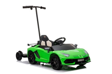 Детский электромобиль Lean Toys Lamborghini Aventador SX2018, зеленый