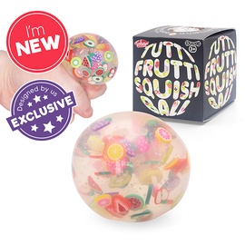 Attīstošās rotaļlietas Tobar Scrunchems Tutti Frutti Squish Ball 38591TOB, daudzkrāsaina