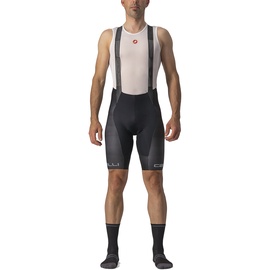 Šorti ar bikšturiem Castelli Free Aero RC Pro Bibshorts, balta/melna, L