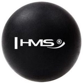 Массажный шарик HMS Massage Ball BLC01, черный, 65 мм