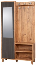 Вешалка для одежды Kalune Design İnci, сосновый/антрацитовый