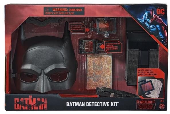 Mask Spin Master Detective Kit 6060521, must, plastik