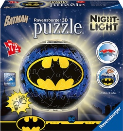 3D mīkla Ravensburger Batman Night Light 11080, 13 cm, daudzkrāsaina