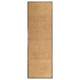 Durvju paklājs VLX Washable 323465, krēmkrāsa, 180 cm x 60 cm x 0.9 cm