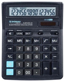 Калькулятор настольные Donau K-DT4161-01 DONAU, черный