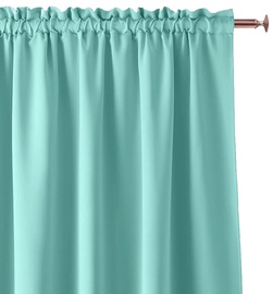 Nakts aizkari Room99 Aura, piparmētra, 140 cm x 228 cm