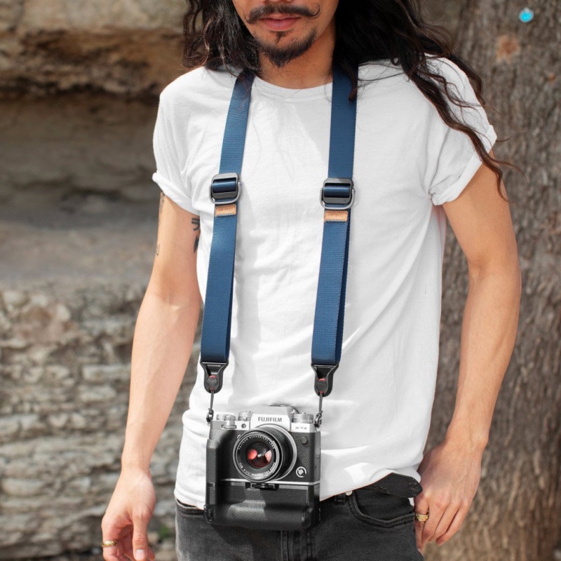 Plecu siksna Peak Design Slide Lite Camera Strap Midnight, 145 cm