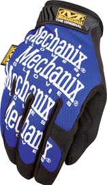 Darba cimdi pirkstaiņi Mechanix Wear The Original MG-03-008, ādas imitācija, zila/melna, S, 2 gab.