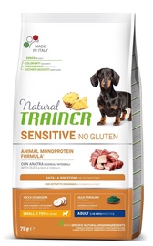 Kuiv koeratoit Natural Trainer Sensitive No Gluten Duck, pardiliha, 7 kg
