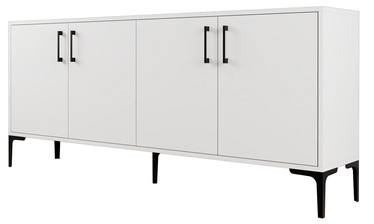 Kumode Kalune Design Kiev 845HCT5307, balta, 35 x 180 cm x 78 cm