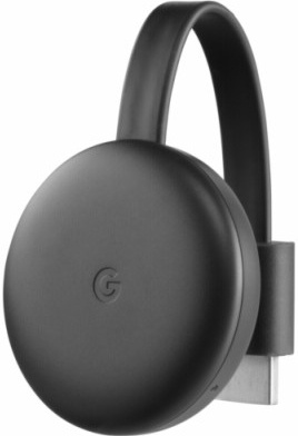 Multimeediapleier Google CHROMECAST 3RD GEN, Micro USB, must