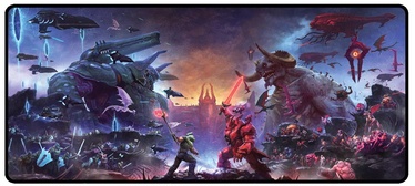Peles paliktnis Gaya Entertainment Doom Eternal The Ancient Gods, 360 mm x 800 mm x 4 mm, daudzkrāsains