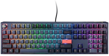 Klaviatūra Ducky One 3 Cosmic One 3 Cosmic Blue Cherry MX Blue, Angļu (UK), zila/melna/sarkana