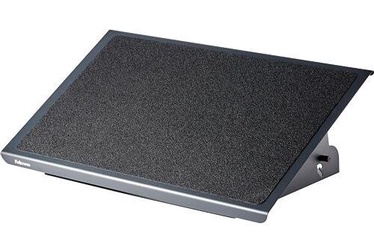 Jalatugi Fellowes Professional Steel Footrest, 35 cm x 56 cm x 10.2 cm, must
