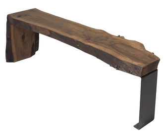 TV galds Kalune Design Cala, valriekstu, 1300 mm x 400 mm x 460 mm