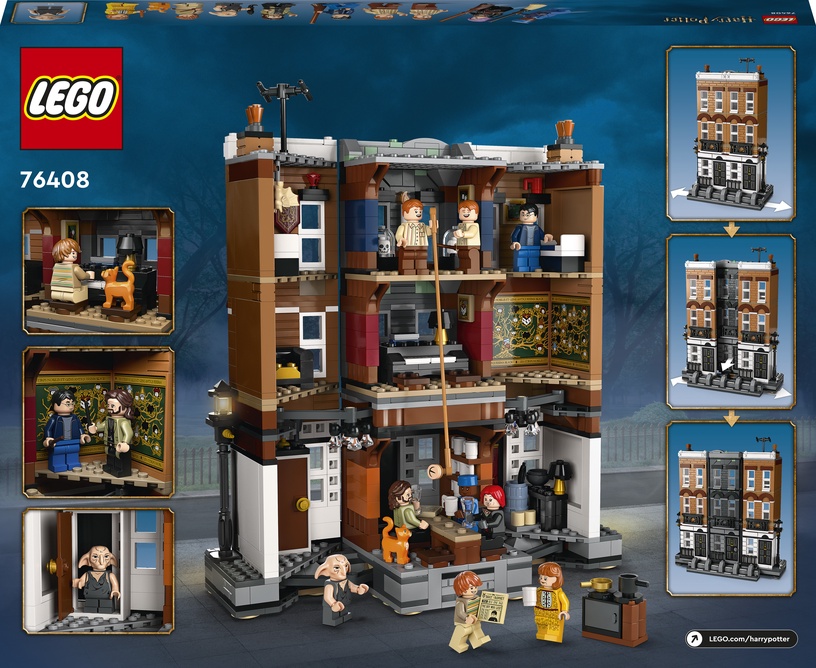 Konstruktor LEGO® Harry Potter 12 Grimmauld Place 76408