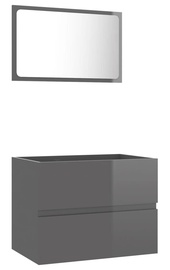 Vannitoa mööblikomplekt VLX 804880, hall, 38.5 x 60 cm x 45 cm