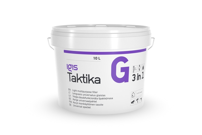 Pahtel Igis Taktika G, universaalne, hall