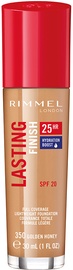 Tonālais krēms Rimmel London Lasting Finish 25h With Hydration Boost 350 Golden Honey, 30 ml