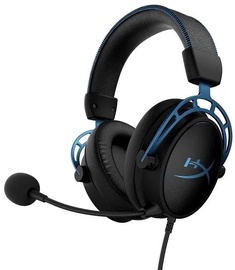 Mänguri kõrvaklapid HyperX Cloud Alpha S, sinine/must