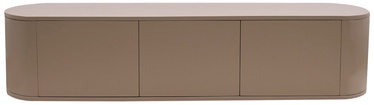 TV staliukas Kalune Design Arc, šviesiai ruda, 180 cm x 40 cm x 40 cm