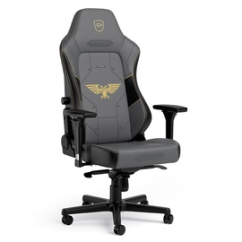 Игровой стул Noblechairs Hero Warhammer 40k Edition, 48 x 52 x 130 - 139 см, черный/фиолетовый