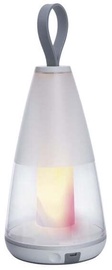 Välitingimustes kasutatav lauavalgusti Lutec Papper, 4.5W, LED, IP54, valge, 12 cm x 29 cm