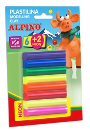 Plastilīns Alpino 1ADP000051, daudzkrāsaina