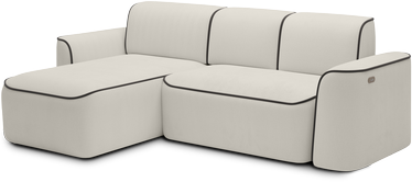 Угловой диван Ume, бежевый, 190 x 287 см x 88 см