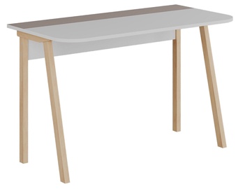Galds Kalune Design Luton, balta/gaiši brūna