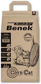 Наполнители для котов органический (комкующийся) Super Benek Corn Cat, 7 л