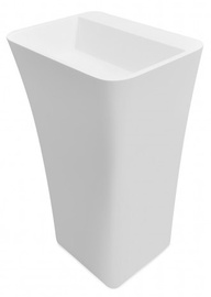 Vannitoavalamu Besco Assos s-line Glam Graphite, mineraalvalu, 85×50×40cm