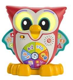Rotaļu dzīvnieks Fisher Price Light Up & Learn Owl HJN58, angļu, poļu
