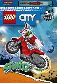 Konstruktorius LEGO® City Nutrūktgalviškas skorpiono kaskadininkų motociklas 60332 15 vnt.