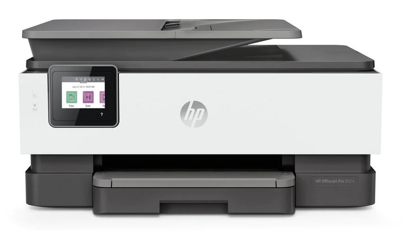 Daudzfunkciju printeris HP Officejet Pro 8024, tintes, krāsains