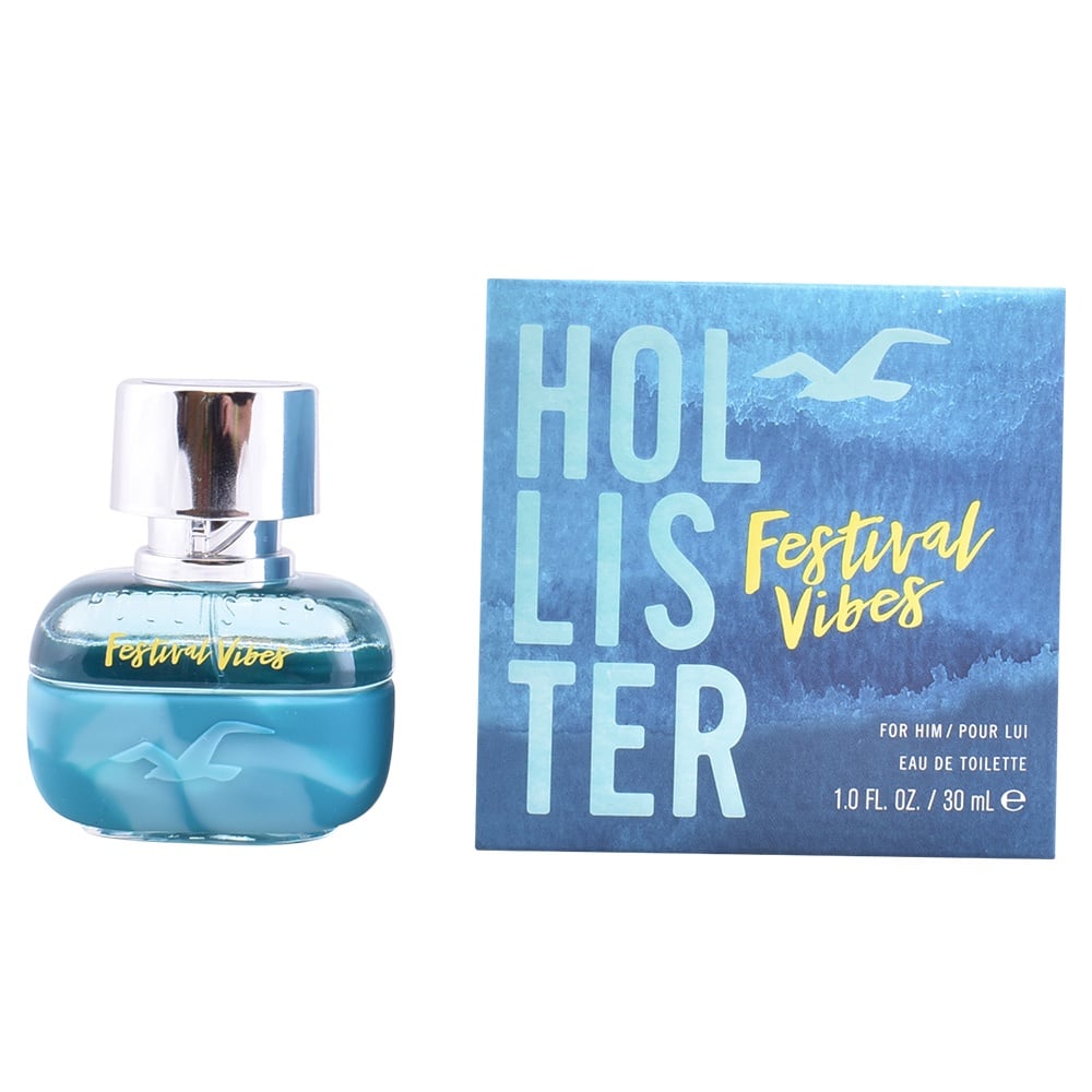 hollister festival vibes for him eau de toilette