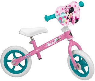 Balansinis dviratis Huffy Minnie, baltas/rožinis/šviesiai mėlynas, 10"