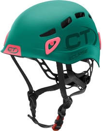 Alpīnistu ķivere Climbing Technology Galaxy, zaļa/rozā, 50 - 61 cm