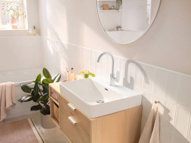 Смеситель для раковины Hansgrohe Rebris S 72536000, хромовый