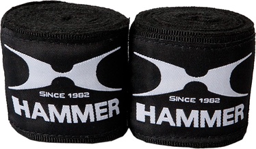 Pārsēji Hammer Boxing Bandages 89112, melna