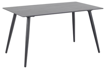Söögilaud Wicklow Grantham, must, 1400 mm x 800 mm x 750 mm